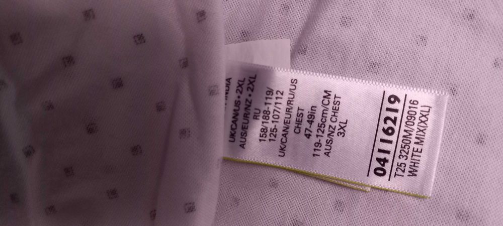 Koszula męska krutki rękaw M&S  regular XXL