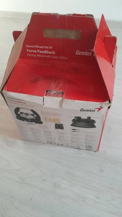 Кермо ігрове з педалями  Genius speed wheel rv ff