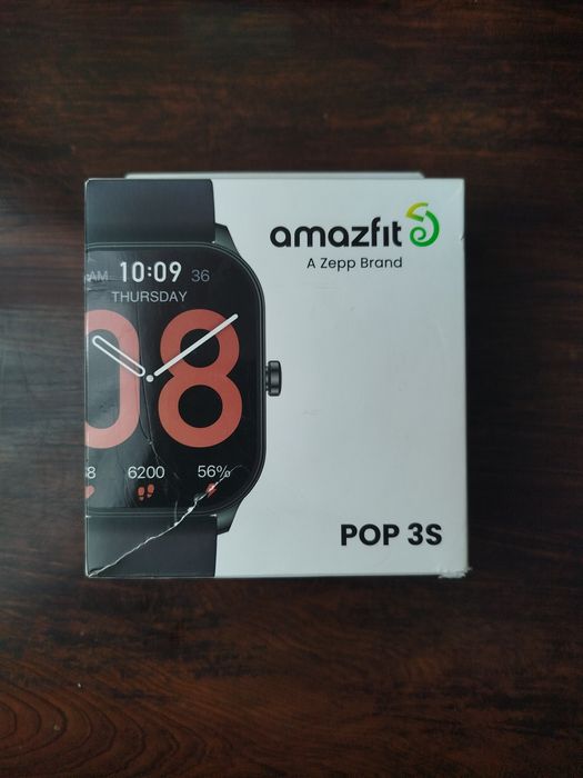 Смарт-годинник Amazfit POP 3S (A2318) | Повний комплект | Захисна плів