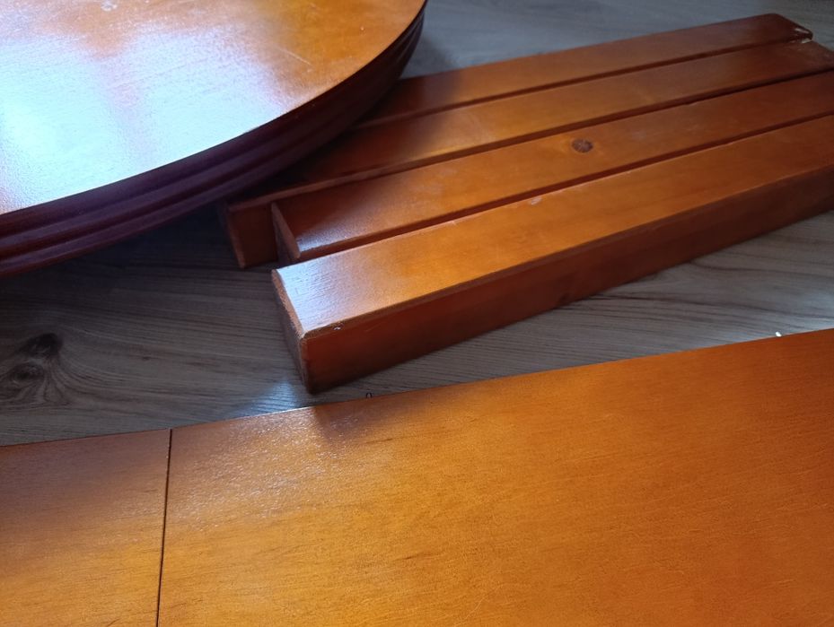 Stół rozkładany drewniany