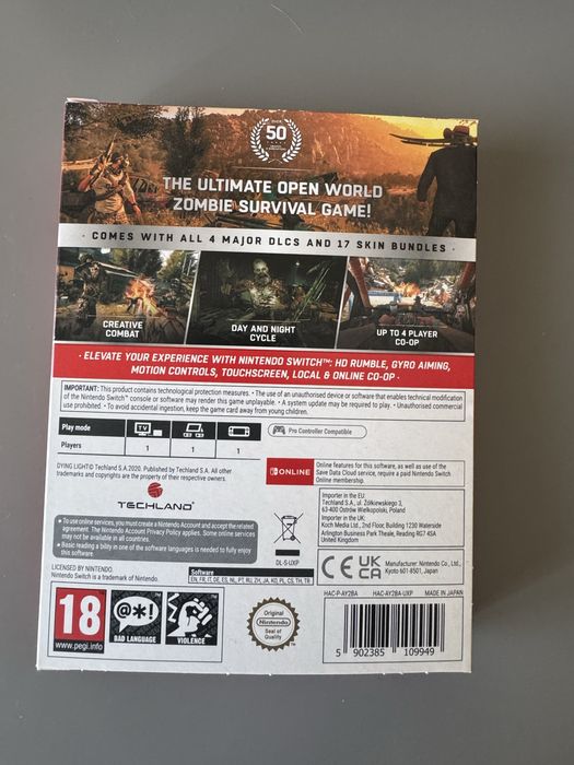 Dying Light Platinum Ed. - Switch