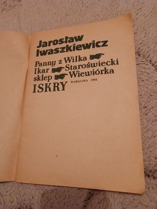 Panny z wilka J.Iwaszkiewicz