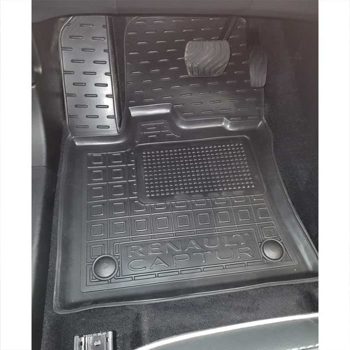 коврики Renault Clio 2/ Clio 3 /Clio 4 /Captur 2021+ резиновые в салон