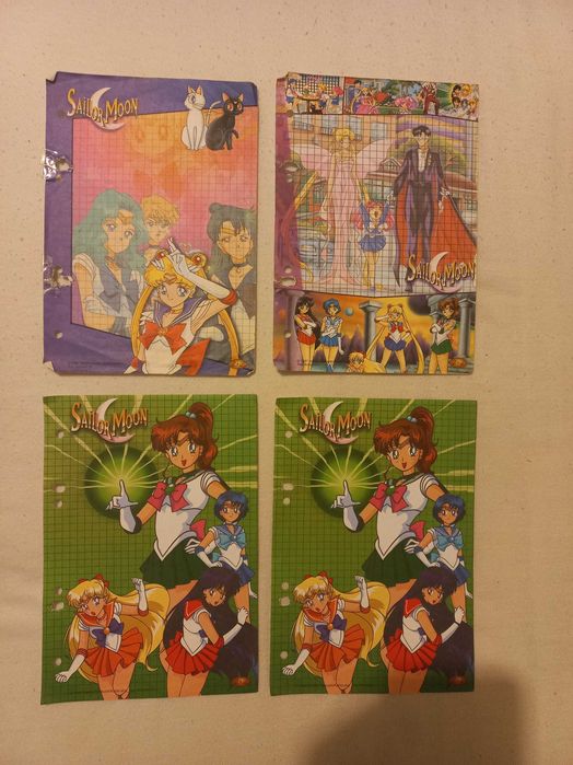 Karteczki do segregatora Sailor Moon Czarodziejki z Księżyca