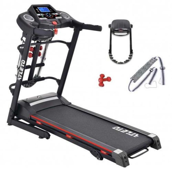 ℹ️ Бігова Доріжка з масажером Беговая Дорожка Складна Atleto ℹ️ АКЦІЯ