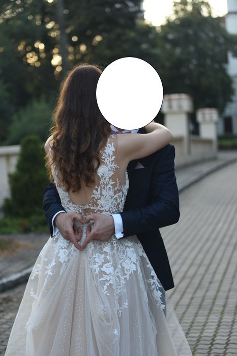 suknia ślubna Dominiss Elzas rozmiar 38/40