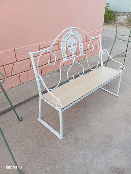 Banco  Im 1,10 em ferro forjado
