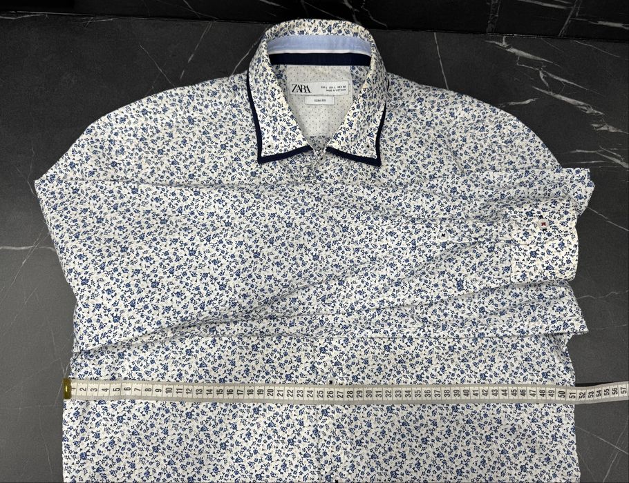 Чоловіча сорочка Zara Man Slim Fit