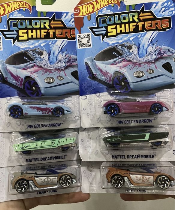 Hot wheels color shifters