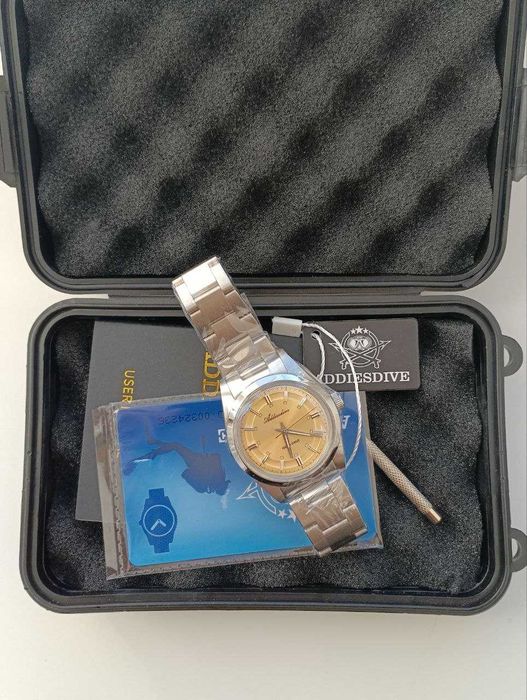 Годинник наручний Addiesdive AD2515 36mm кварц Seiko VH31 НОВИЙ