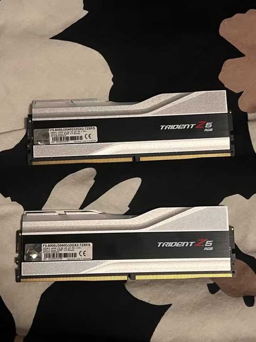 RAM G.SKILL Trident Z5 RGB 64GB (2x32GB) DDR5, 6000 MHz, CL30