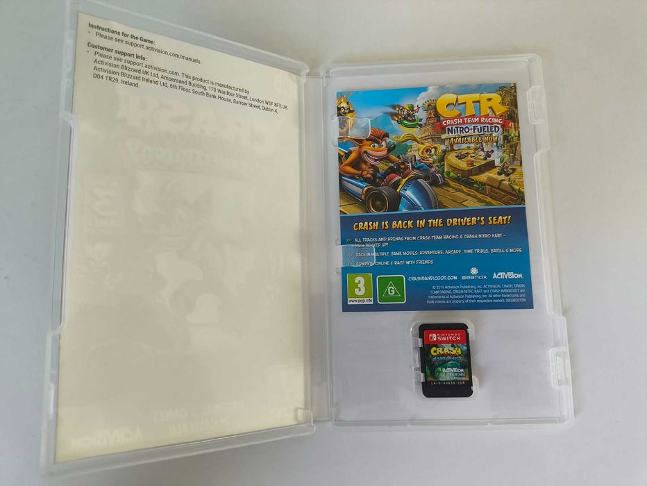 Crash Bandicoot N’SANE Trilogy SWITCH