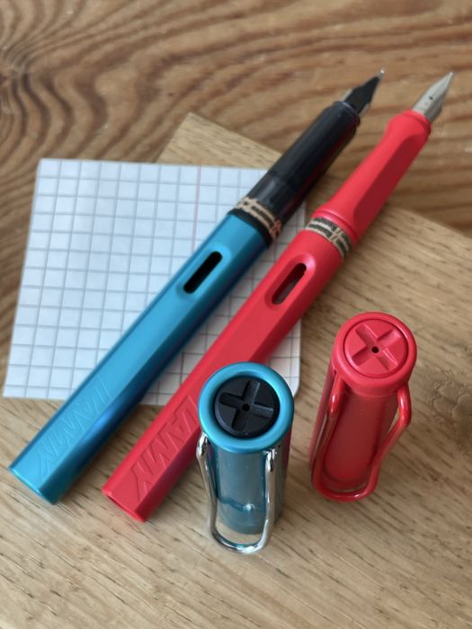 pióra LAMY zestaw, staliówki M.