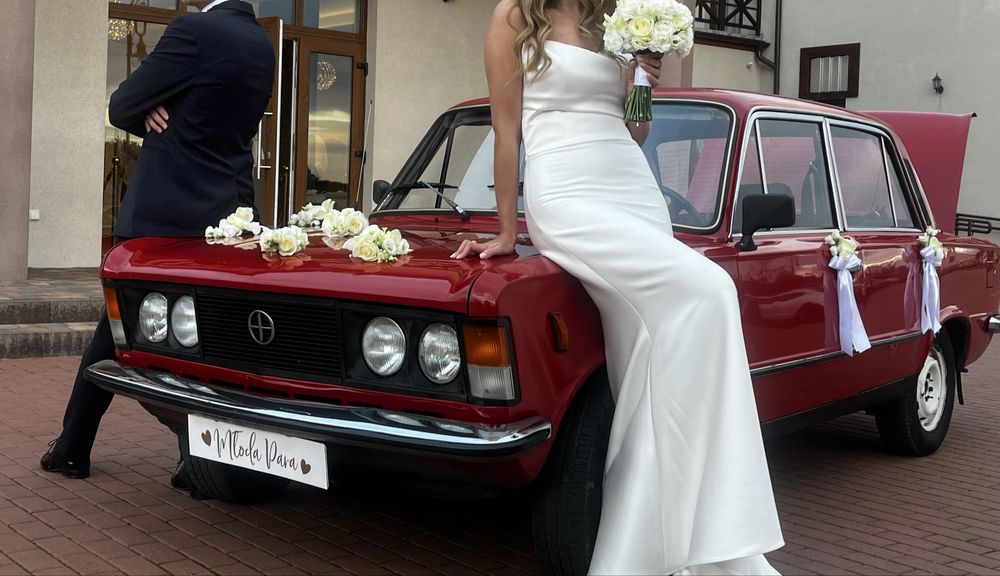 FIAT 125p Klasyk na ŚLUB Duży Fiat