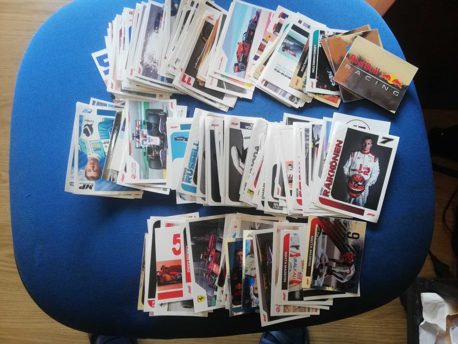 Lote de cromos de Fómula 1
