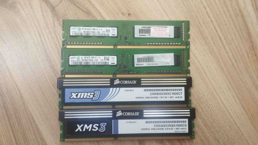 Ram DDR 3 4x2 GB