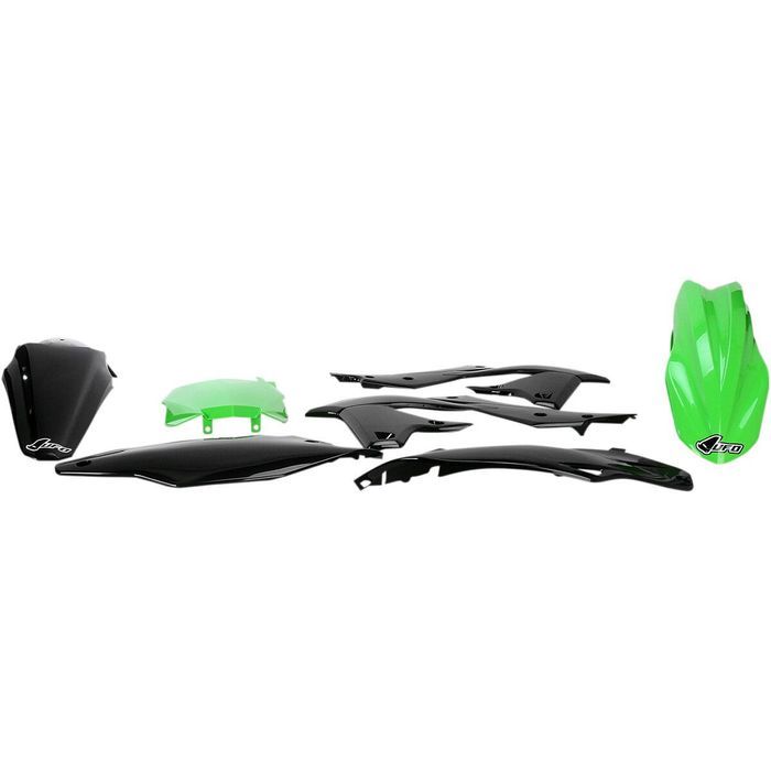 kit plasticos ufo kawasaki kx 250f "pro circuit" -