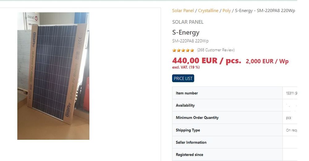 Painéis Solares de 220W – Preço imbativel, varios modelos64739848450691123