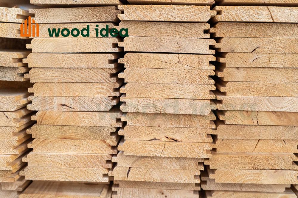 Deska elewacyjna | boazeria | podbitka | świerk 19 mm 146 mm 4m, k. AB