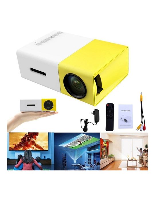 Mini Projetor Portátil Multimédia