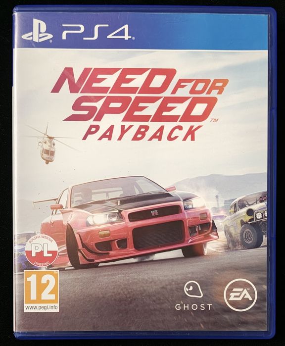 Need For Speed Payback PL Dubbing na PS4 i PS5 po polsku w BDB stanie