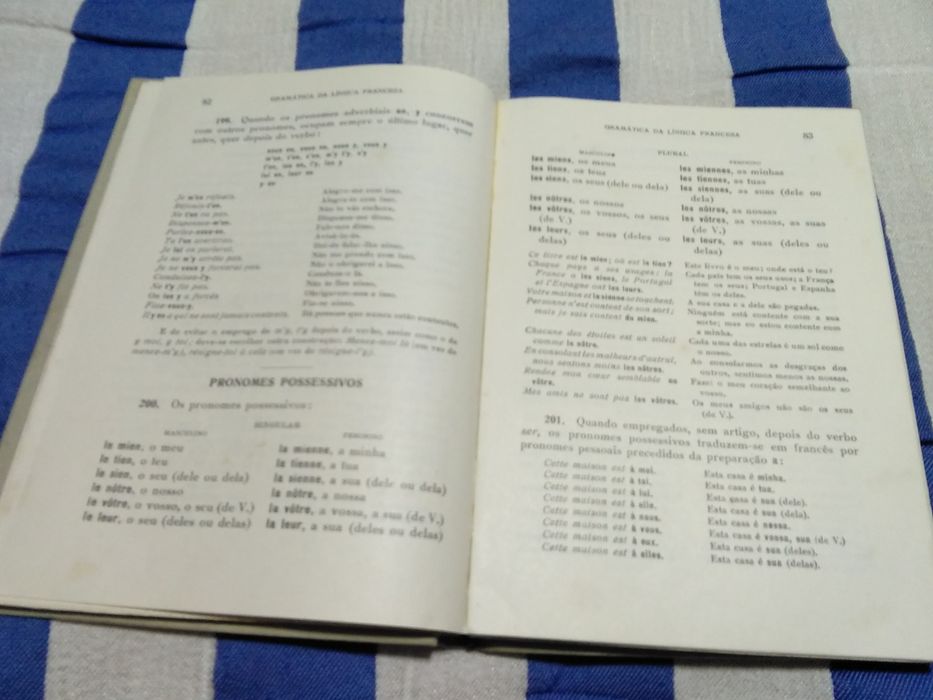 Gramática Lingua Francesa - 1955