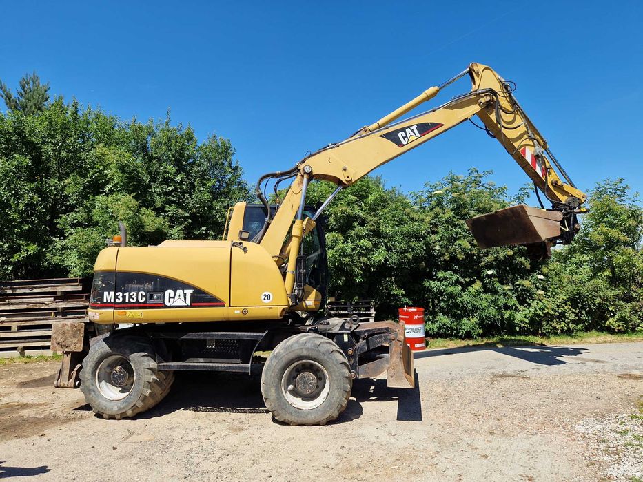 Caterpillar M313C CAT Rototilt | ROTATOR | 15 ton | Koparka kołowa ...