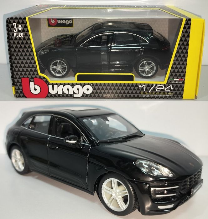 Porsche Macan Turbo металлическая модель 1:24 ТМ Bburago