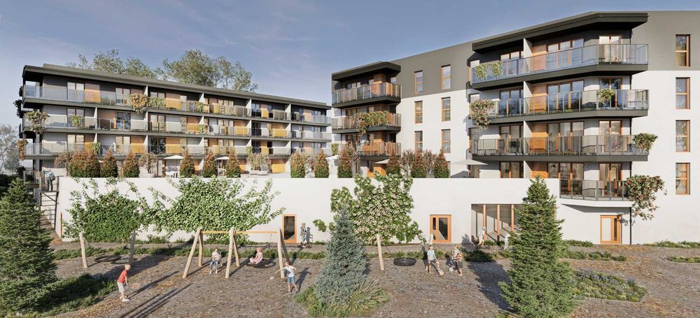 Ostoja Park - 2 pokoje, 45,60 m2, Balkon 10,5 m2