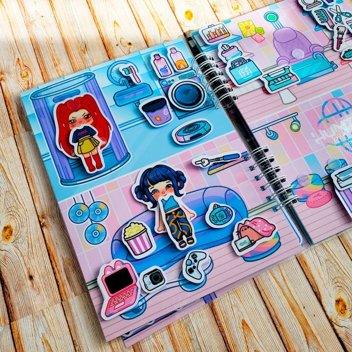 Książka na rzepy K-pop Demon Hunters. Lamibook. Huntrix