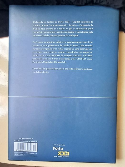 Livros "Porto Monumental,Artístico" e "Porto Património de Humanidade"
