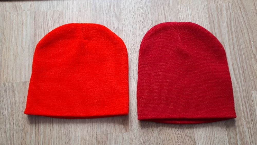 Czapki zimowe nowe 2 szt kpl.