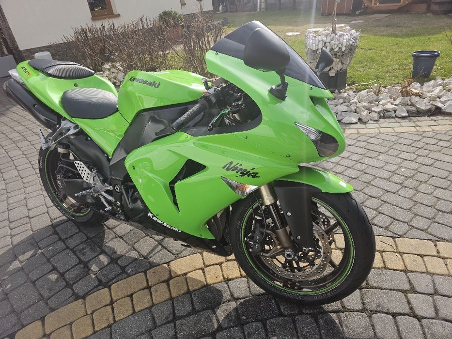 Kawasaki zx10r. Kat A2 Po remoncie silnika I skrzyni .mega stan