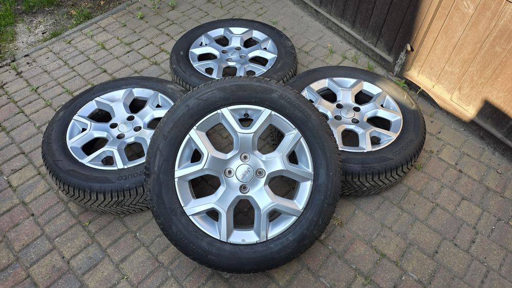 Komplet kół koła felgi Jeep Avenger 17" opony wielosezon Nowe 2026r