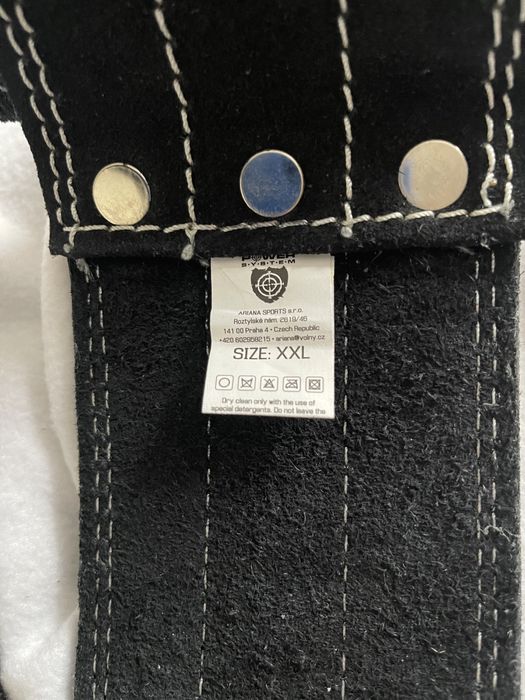 Пояс Power System PS-3800 PowerLifting шкіряний Black  XXl