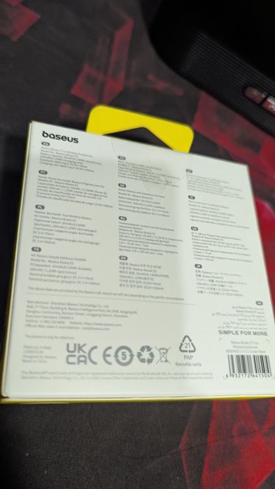 Нові навушники Baseus bowie e5