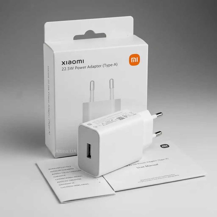 Зарядний блок XIAOMI MDY-11-EP 22.5W ORIGINAL, гарантія 6 міс