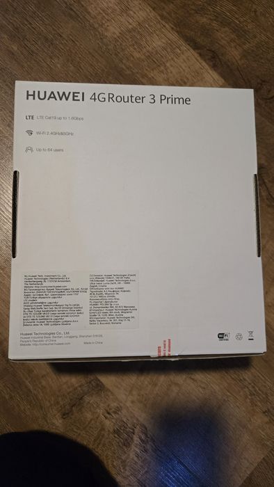 Router na kartę SIM Huawei 4GRouter 3 Prime