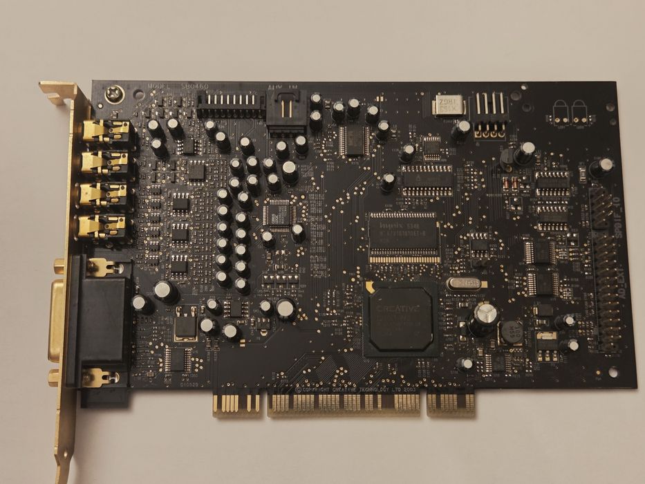 Creative Sound Blaster X-Fi SB0460 ZŁOTA najbogatsza