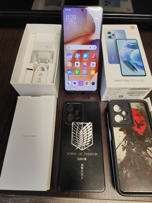 ИГРОВОЙ Xiaomi redmi note 12Pro 5G , память 8+8-256гиг, идеал