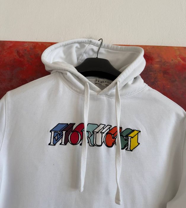 Белый худи Fiorucci оригинал Размер М