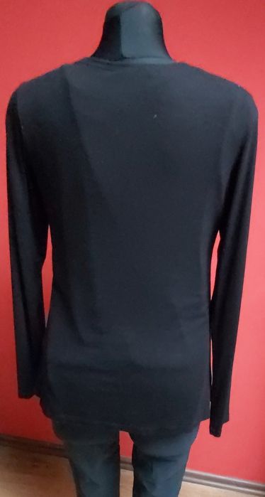 Kardigan czarny z viskozy