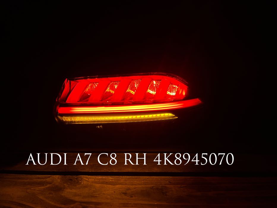 Стоп, ліхтар, фонарь Audi A7 C8 оригінал, європа 4K8945070