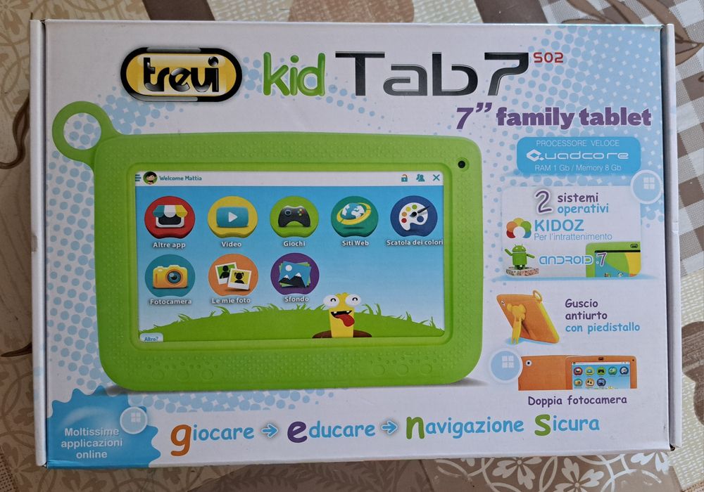 Дитячий планшет TREVI KIDTAB 7 S02