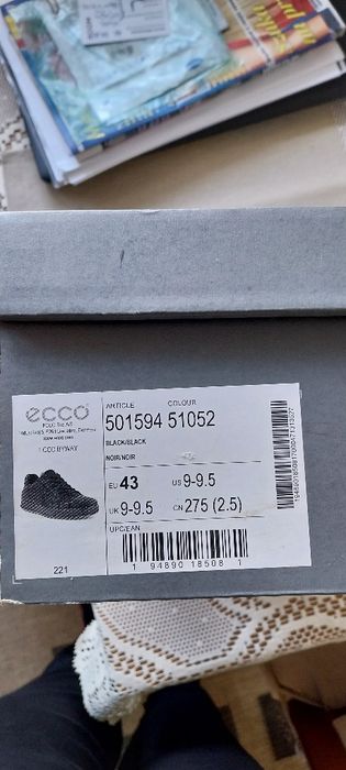 Męskie buty  Ecco 43 że skóry