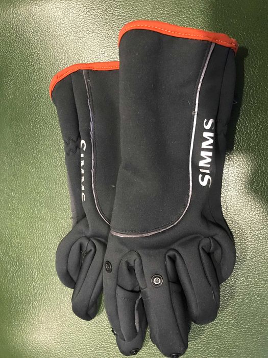 rękawice wędkarskie simms L