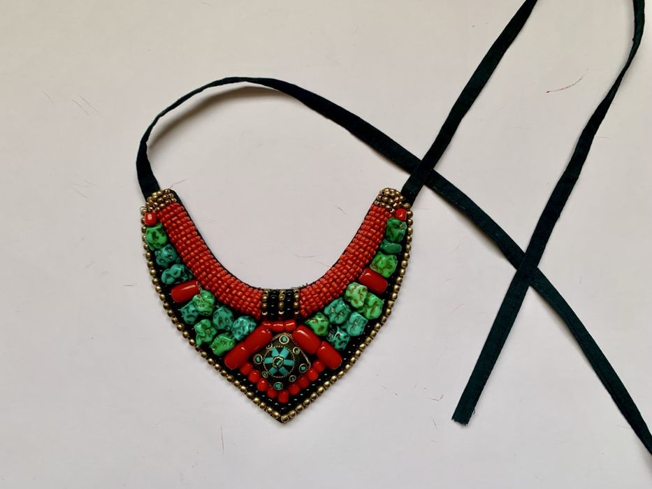 Непальское колье-ожерелье в этническом стиле