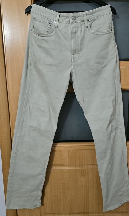Spodnie jeans C&A beżowe
