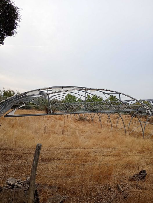 Estruturas de estufas de ferro