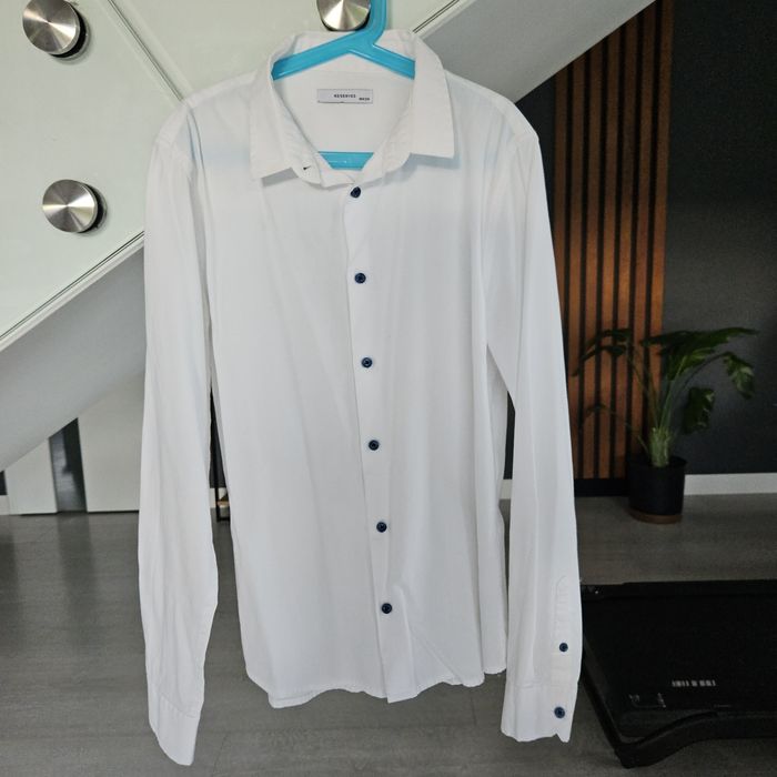 Biała koszula RESERVED elegancka chłopięca 164  bdb